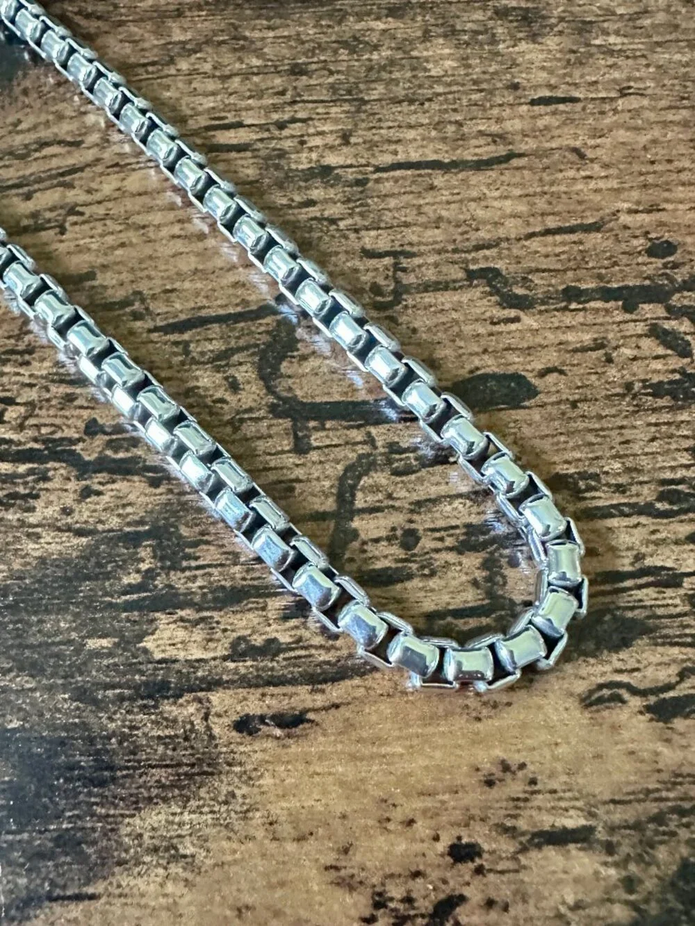 David Yurman Box Chain Necklace in Sterling Silver, 5mm - 22